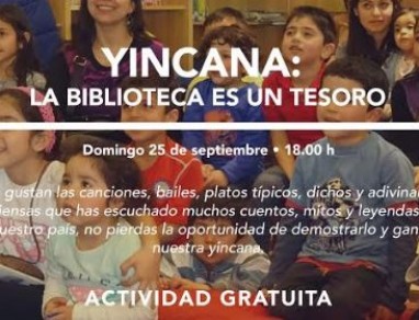 Yincana: La biblioteca es un tesoro