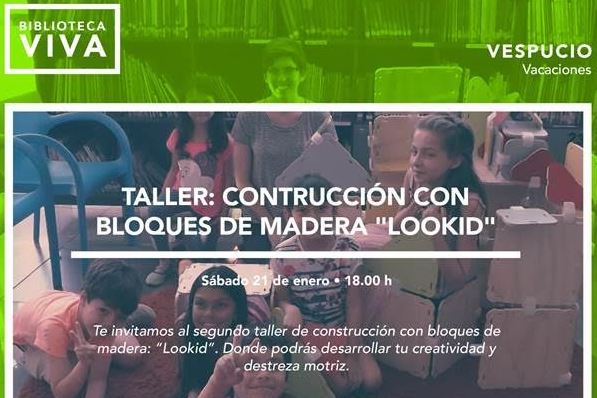 Taller: Construcción con bloques de madera «Lookid”